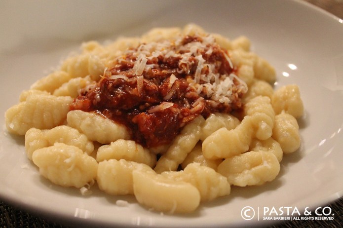 Gnocchi al Ragu | Ragu Potato Gnocchi