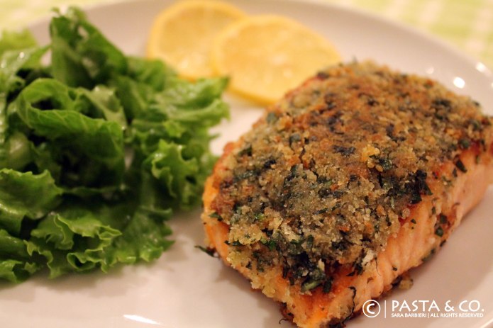Herb Crusted Verlasso Salmon